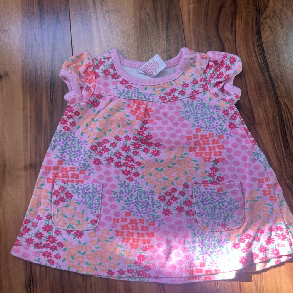 Circo Pink Floral Kids Blouse